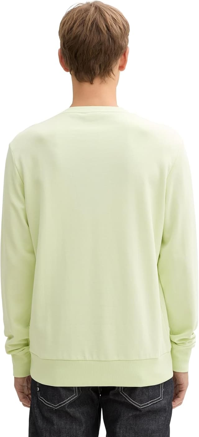 Detalle de TOM TAILOR Maglia di Tuta Uomo: felpa a maniche lunghe con vestibilità comoda