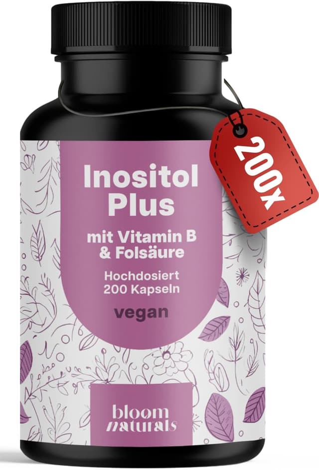 Detalle de Inositol Kapseln 2000 mg mit 200 Kapseln