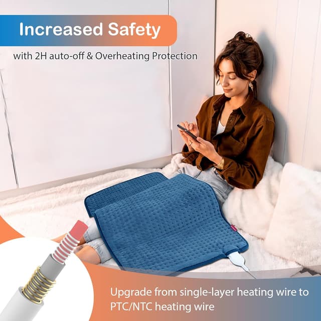 Thumbnail 3 de Comfytemp 43x84cm XXL Heat Pad