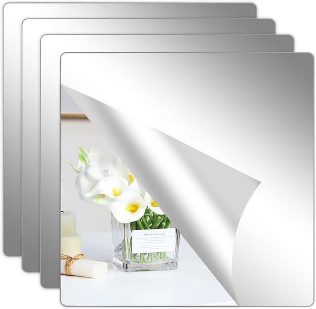 Imagen de Hode 4 Pieces Mirror Tiles 20x20cm en OfertitasTOP