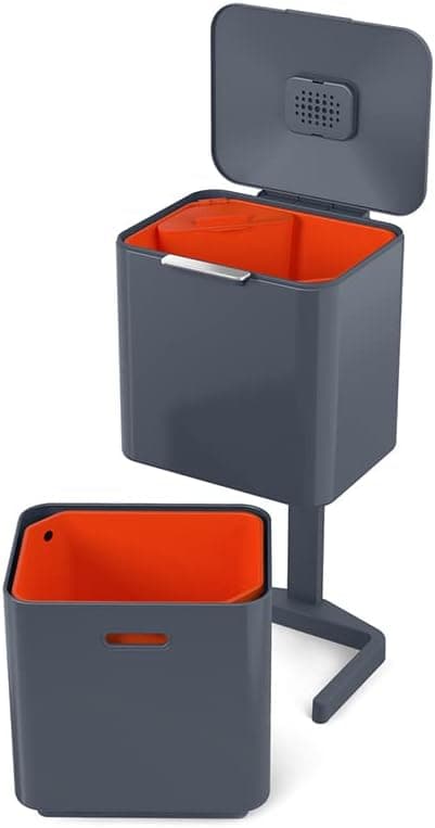 Imagen de Joseph Joseph Totem Max Papelera Cocina 60L con Filtro y Bandeja en OfertitasTOP