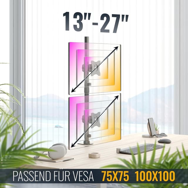 Thumbnail 3 de RICOO TS8511 Monitorhalterung für 13-27 Zoll