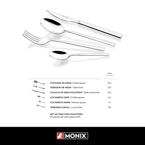 Thumbnail 4 de Monix M206974 Amalfi 24 couverts ⚙