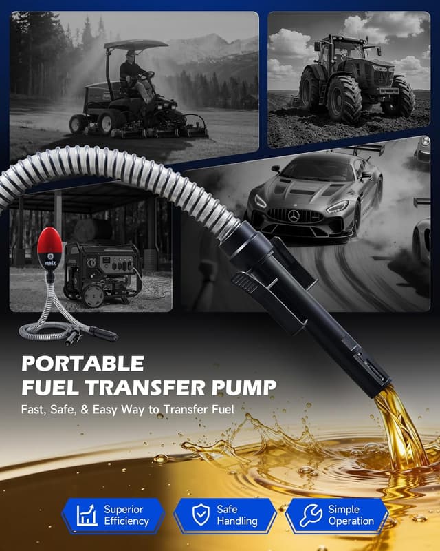 Detalle 2 de Orion Motor Tech Fuel Transfer Pump 3.2GPM