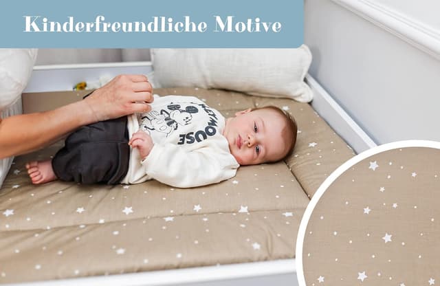 Thumbnail 4 de Colchon cambiador 75x72 cm algodón impermeable 👶