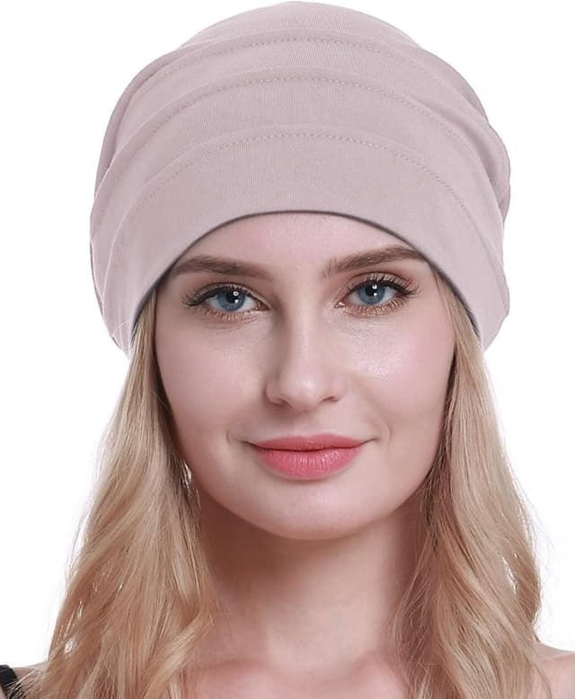 Imagen de osvyo Copricapo in cotone da chemioterapia morbido en OfertitasTOP