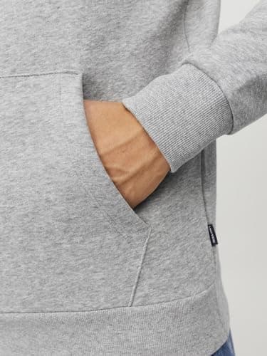 Detalle 2 de JACK & JONES Jjecorp Logo Sweat Hood: sudadera con capucha y bolsillo frontal para diario