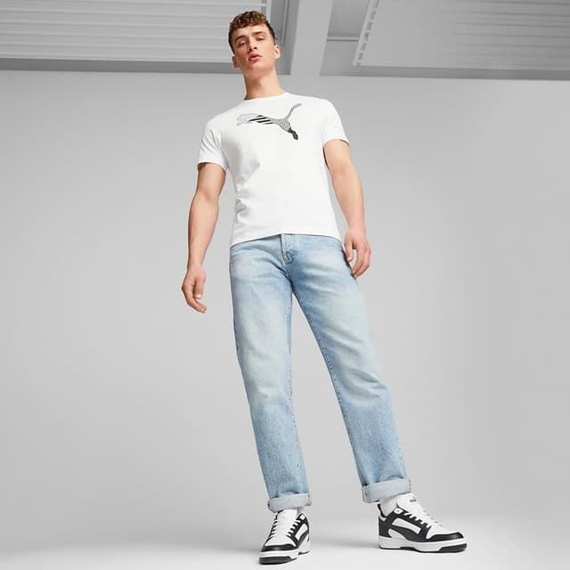 Thumbnail 1 de PUMA Rebound V6 Low - Zapatillas Unisex en Blanco ⚪🖤