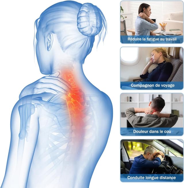 Thumbnail 6 de Nackenkissen Nourideaux Reise, Flugzeug 3D Set