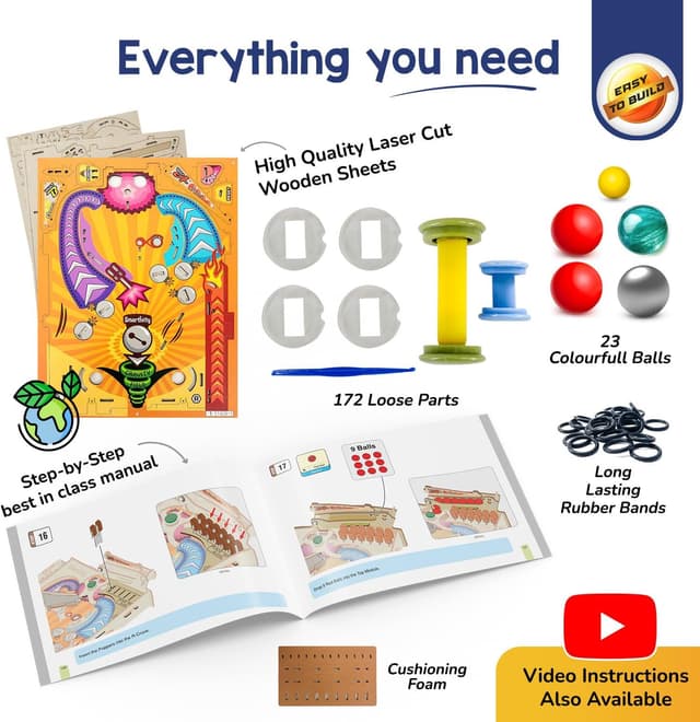 Thumbnail 4 de Smartivity DIY Pinball Machine 8-14