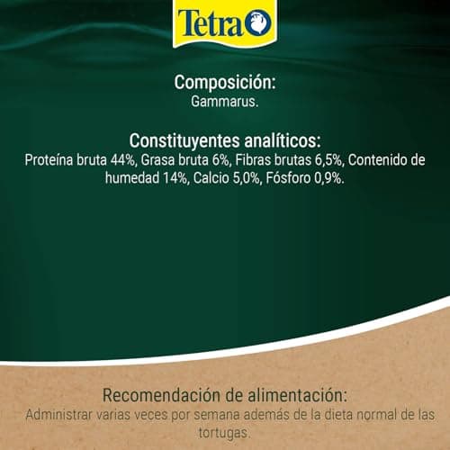 Thumbnail 12 de Tetra Gammarus: Alimento Natural para Tortugas 🐢 - Lata 1L