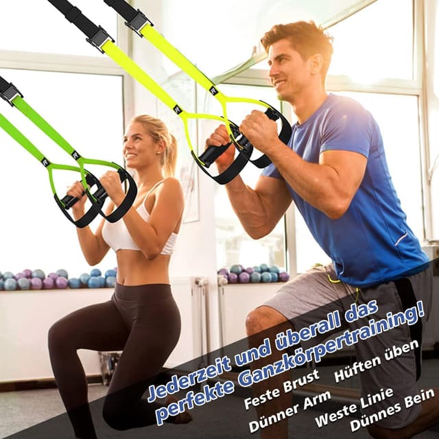 Detalle 2 de RHINOSPORT Schlingentrainer Sling Trainer Set