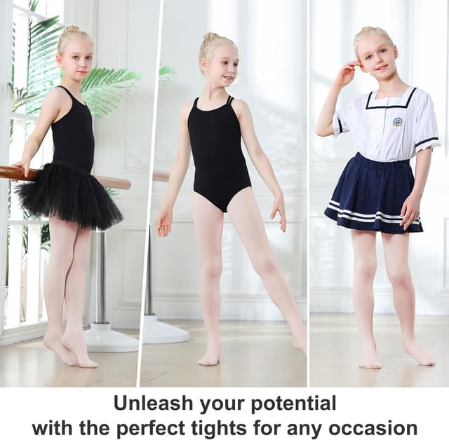 Thumbnail 4 de DIPUG Ballet Tights for Girls ⚡