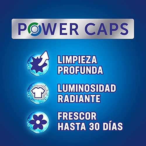 Detalle 2 de Wipp Express Power Caps 55 dosis detergente para lavadora