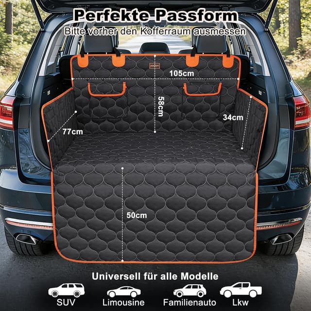 Thumbnail 4 de JOEJOY Kofferraumschutz Hund 185×105 cm