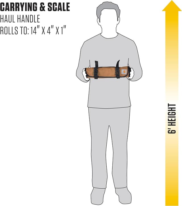 Thumbnail 4 de Carhartt Rollo de herramientas 18 bolsillos