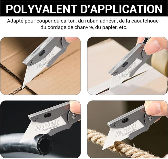 Detalle de Lames cutter trapèze en céramique, lot de 5