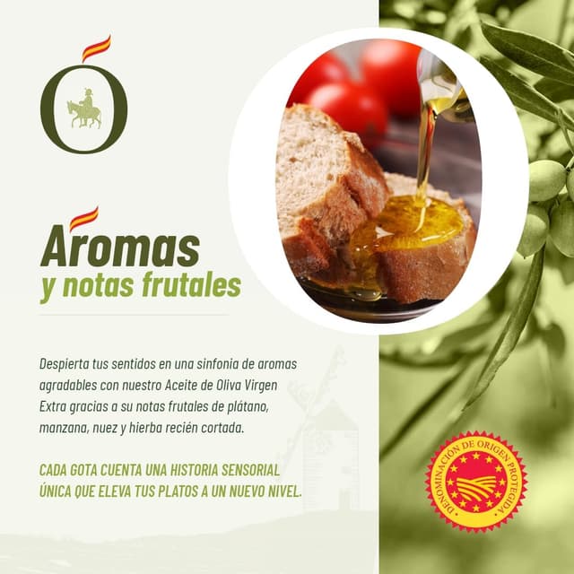 Detalle 2 de Sancho Gourmet Aceite de Oliva Virgen Extra Arbequina 🌿 4x500ml