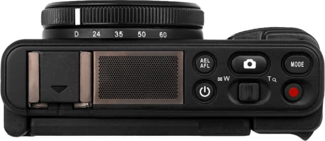 Detalle de Yashica City 300 Schwarz – Digitalkamera für 4K-Videos, RAW & externe Blitznutzung