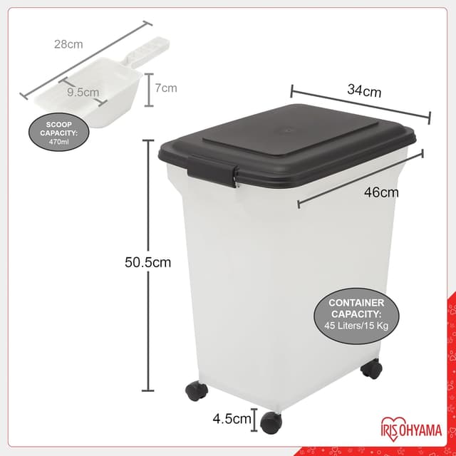 Thumbnail 2 de Iris Ohyama ATS-L Boite Croquettes Hermetique