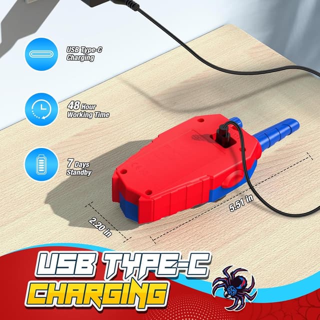 Thumbnail 2 de Toyokid Spider Walkie-Talkie 8h per bambini