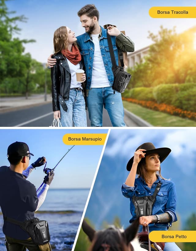 Thumbnail 6 de Rolgno Marsupio Gamba Moto 6 cm espansione