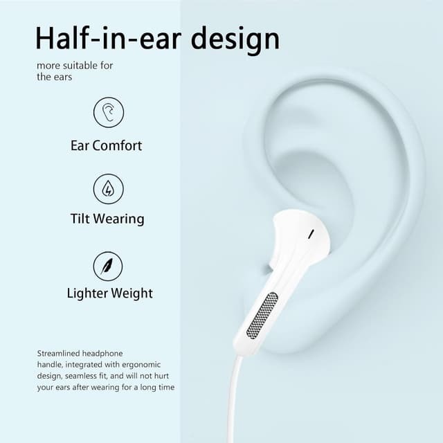 Thumbnail 4 de USB C Headphones 2 Pack for iPhone 16