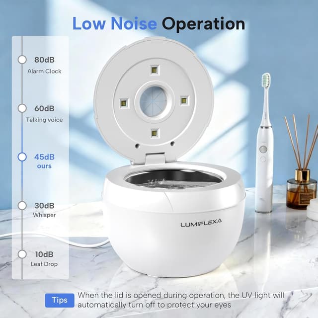 Thumbnail 6 de Lumiflexa Ultraschallreiniger 45 kHz für Zahnschienen