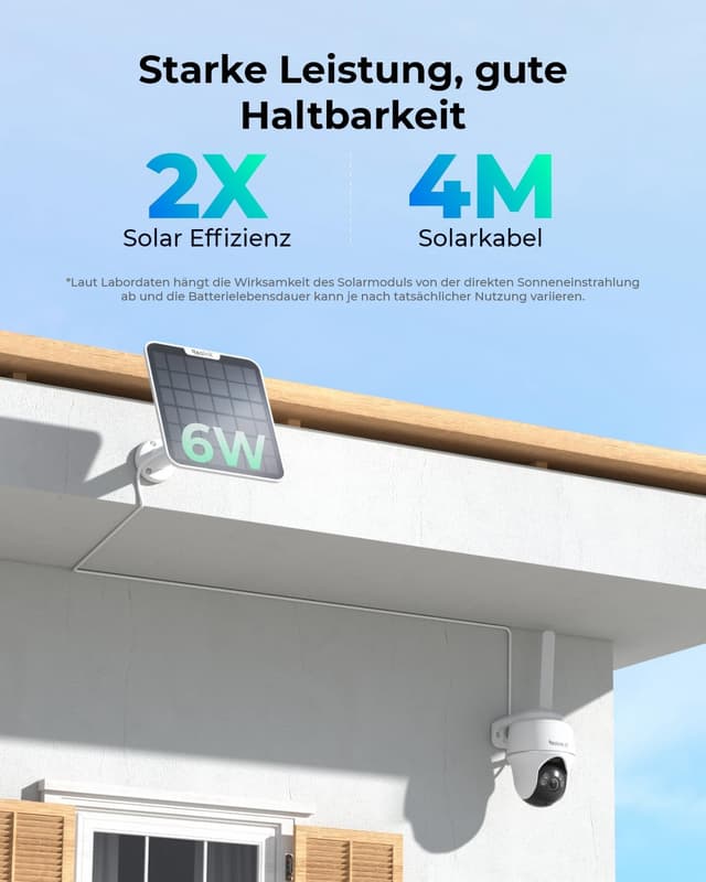 Thumbnail 5 de Reolink 4K 3G/4G LTE Überwachungskamera mit SIM-Karte, 8MP Farbnachtsicht und Solar-PTZ (355°/140°) + Go PT Ultra+ 6W