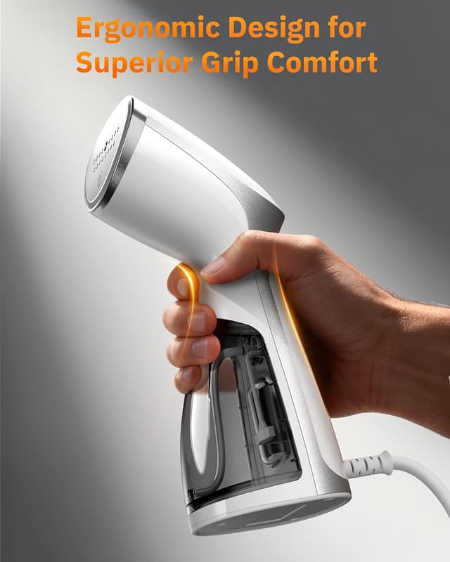 Thumbnail 6 de OGHom 1000W Portable Travel Handheld Steamer (120V Only) – White