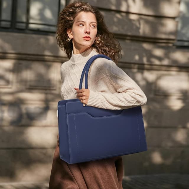 Thumbnail 1 de RAINSMORE Shopper Damen Laptop Tasche 15,6