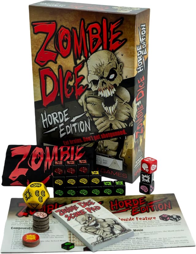 Thumbnail 2 de Steve Jackson Games Zombie Dice Horde Edition board game 🎲