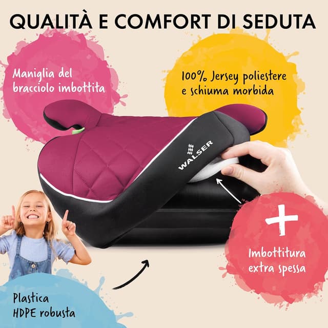 Detalle de Walser Andy seggiolino auto ISOFIX 2024 ECE R129