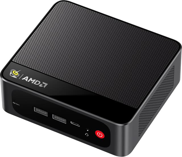 Detalle de Beelink SER5 Max Mini PC (Ryzen 7 7735HS, 24GB LPDDR5, 1TB PCIe 4.0, Radeon 680M)
