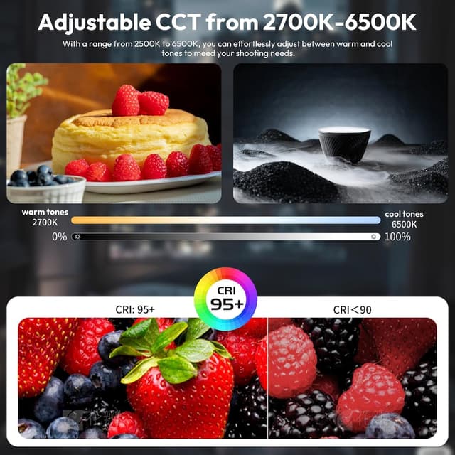 Thumbnail 2 de ULANZI UA20 Lampe 20W bi-color portable