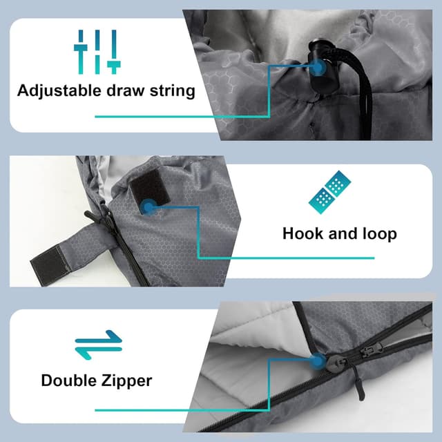 Detalle de Forceatt Sacco a pelo -8°C 15°C