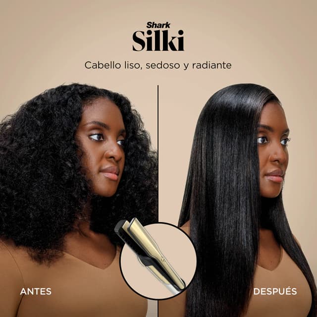 Detalle de Shark HD6051SEU moldeador y secador con plancha 🎀