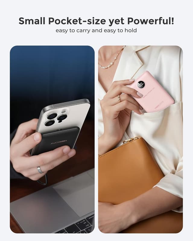 Detalle de VEEKTOMX Power Bank 10000mAh 22,5W PD