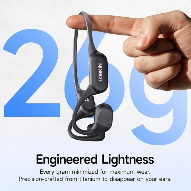 Thumbnail 5 de LOBKIN Open Ear Headphones Bluetooth 6.0