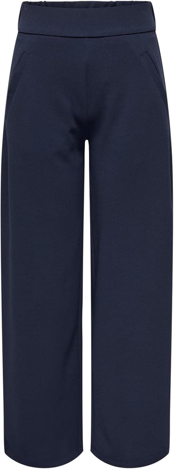 Detalle de JDY Damenhose „Catia Wide Pant“ mit weitem Bein und elastischem Bund