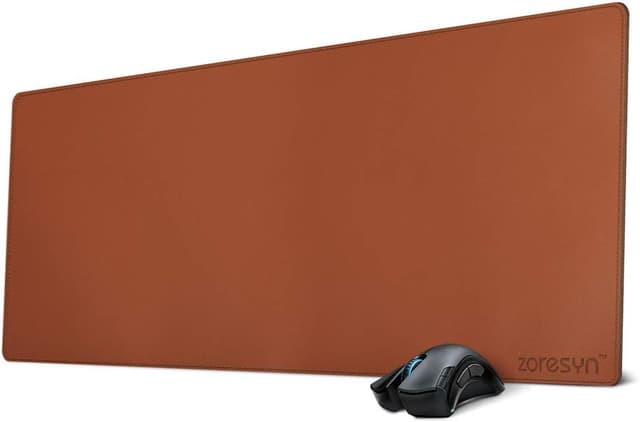 Detalle de Schreibtischunterlage ZORESYN XL 90x40 cm PU-Leder