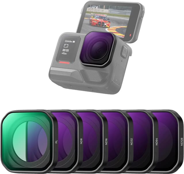 Thumbnail 2 de K&F CONCEPT Schraubfilter-Kit ND8/16/32/64