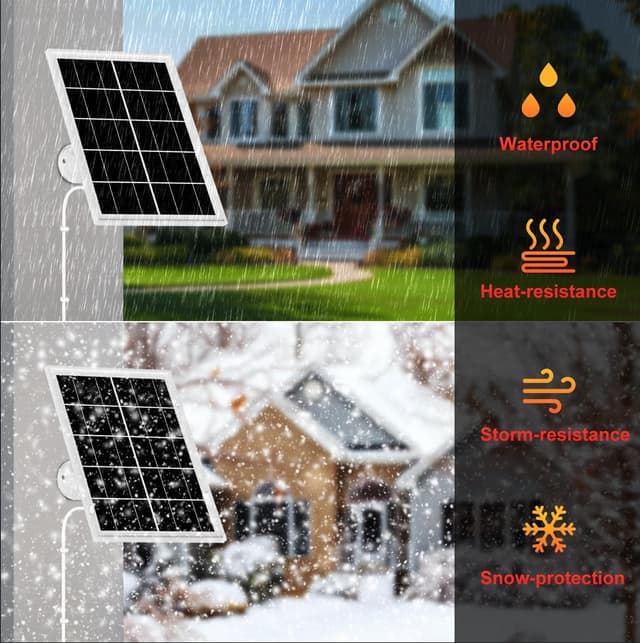 Thumbnail 4 de Ring 7W Solar Panel Charger 2-Pack USB-C adapter