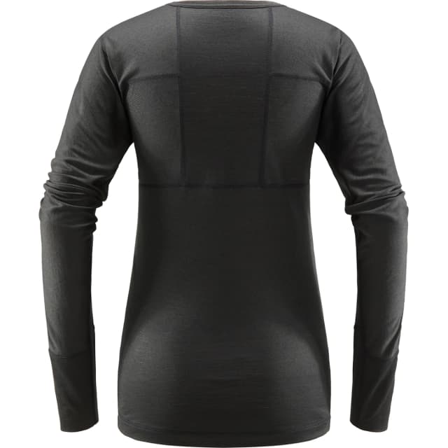 Detalle 2 de Haglöfs Natural Blend Tech Crew Mujer camiseta 1 capa