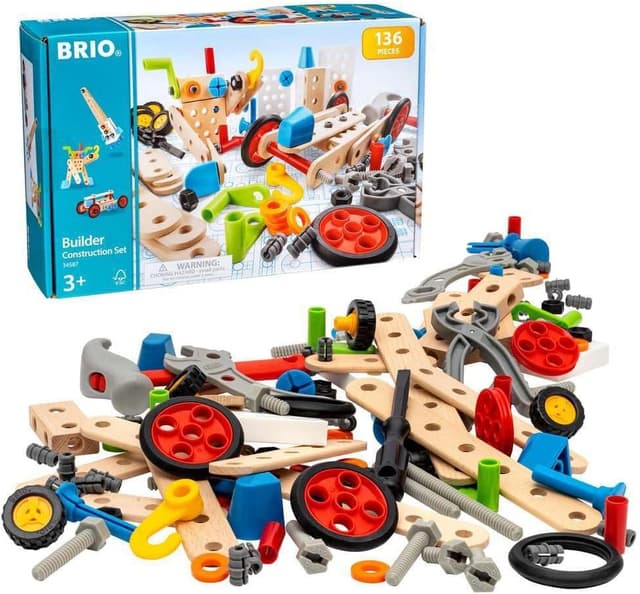 Imagen de BRIO Builder 34587 136 Teile Konstruktionsspielzeug en OfertitasTOP