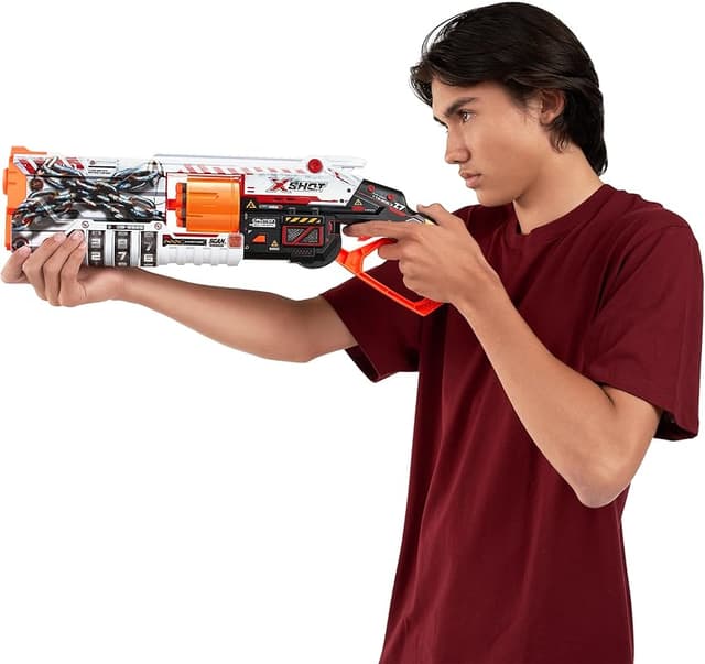 Thumbnail 6 de ZURU XSHOT Skins Lock Blaster — lanzador espuma 16 dardos