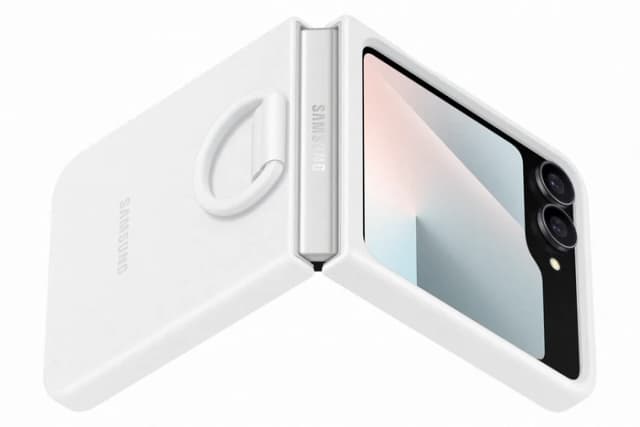 Thumbnail 5 de Samsung Galaxy Z Flip7 FE Silikon Rückcover Weiß