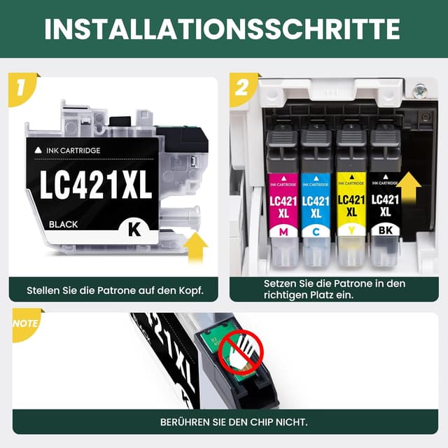 Thumbnail 4 de INK E-SALE LC421XL 4er-Pack 17ml/14ml