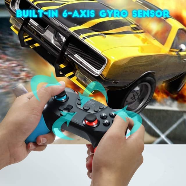 Detalle de Zexrow Switch Pro Controller 550mAh