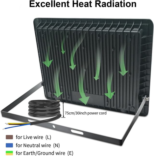 Thumbnail 5 de Blivrig 600W Focos LED exterior 6500K